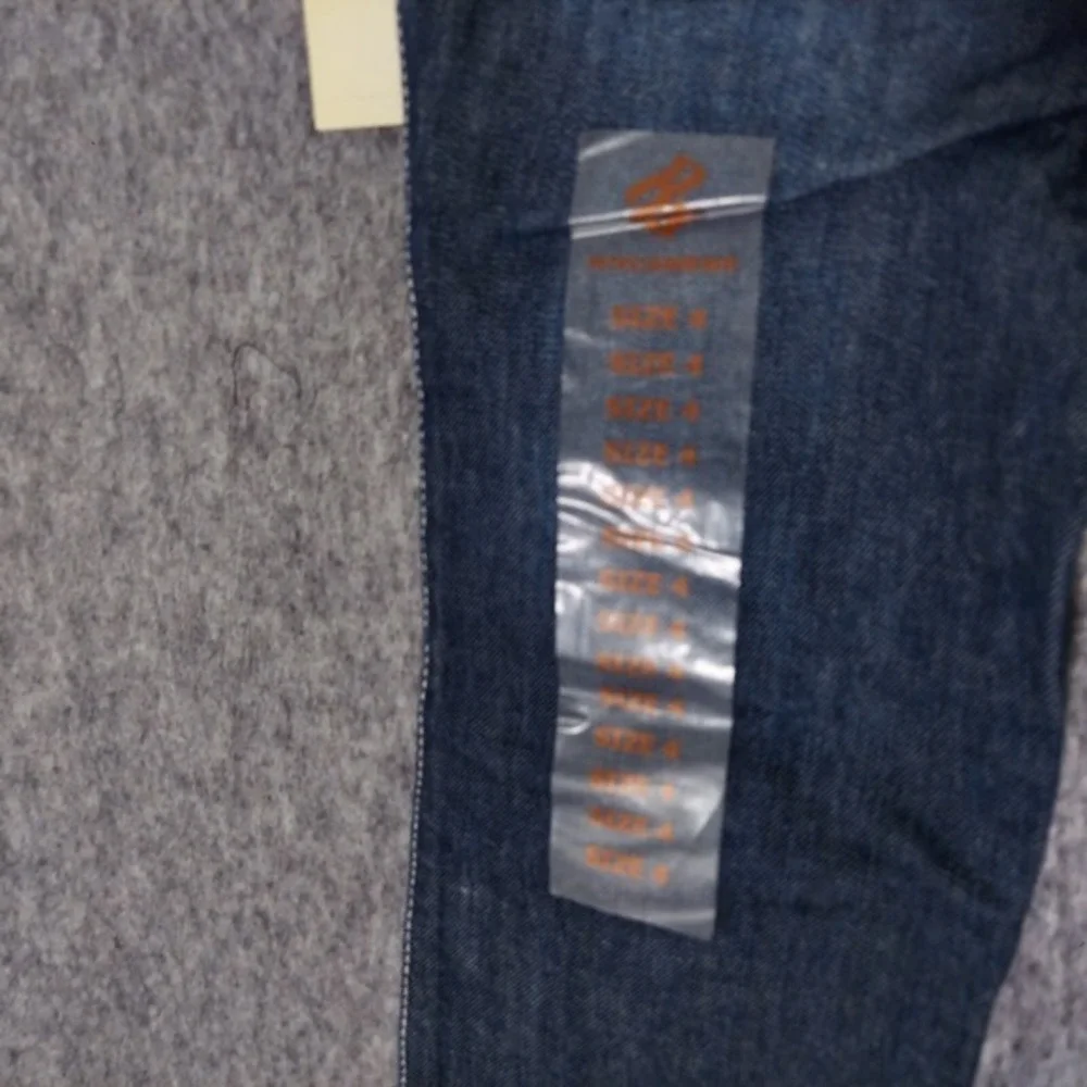 Y2K Rocawear Girl Jeans 4 Bootcut Belt Embroidery Rhinestone‎ Urban Distressed